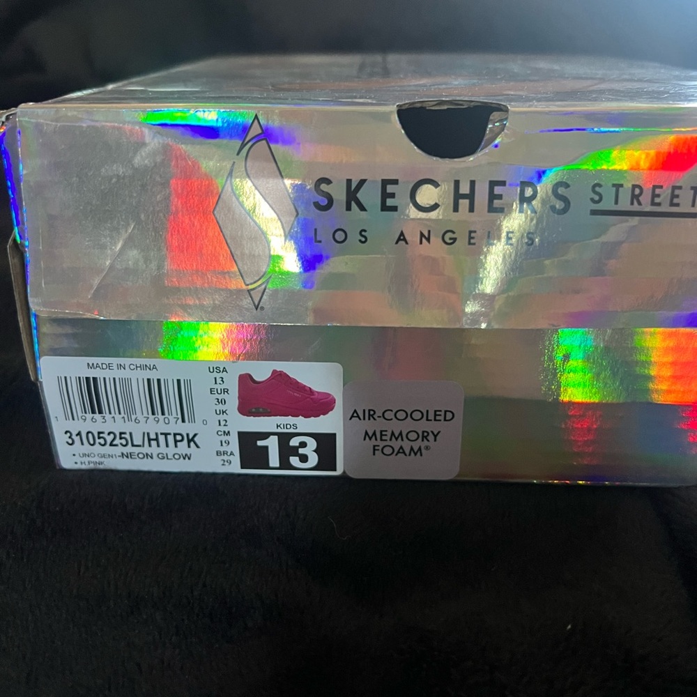 Girls Sketchers Hot Pink
